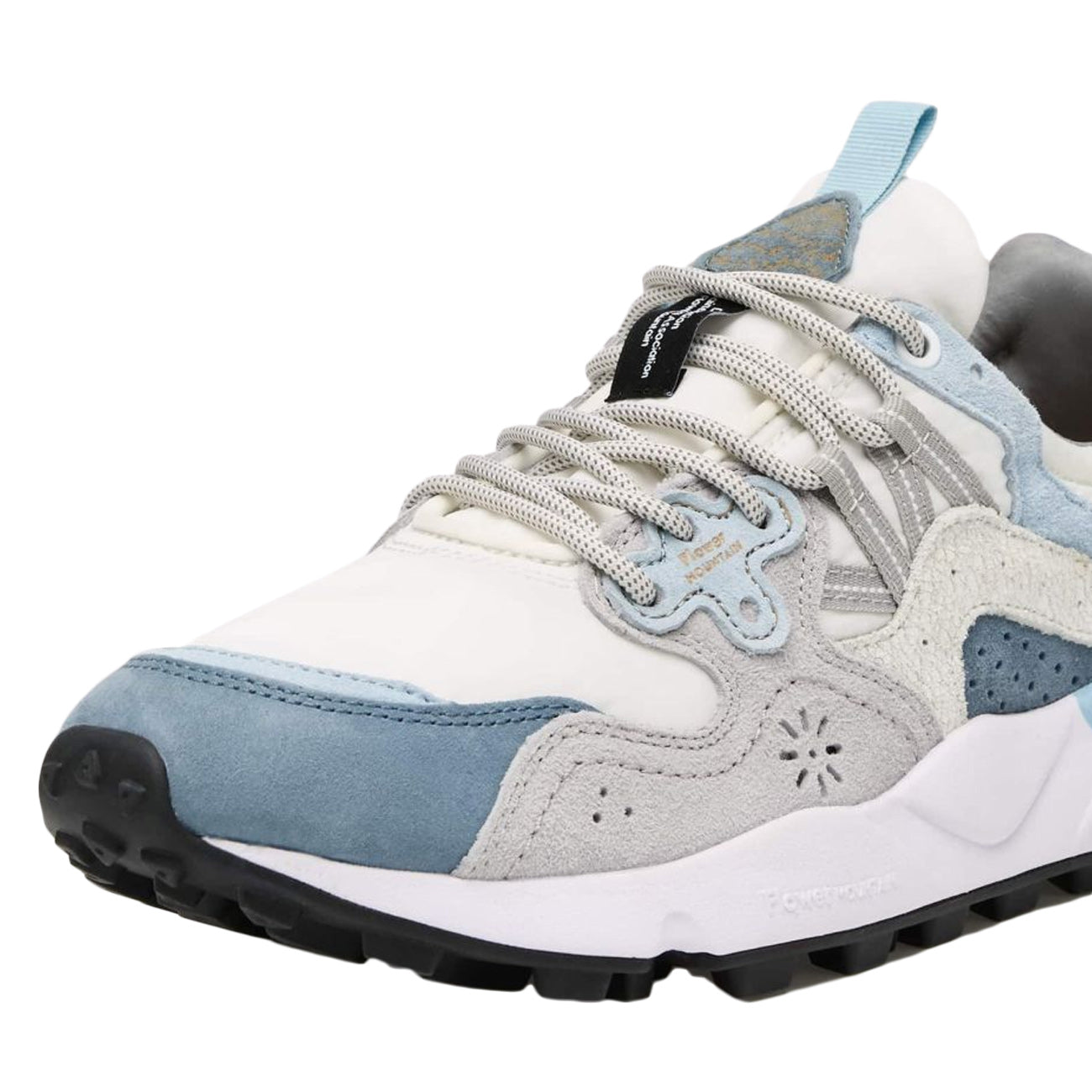 FLOWER MOUNTAIN Sneakers Yamano 3 Uomo Celeste Bianco Grigio 1C870012017816 CELESTE/WHITEGREY 