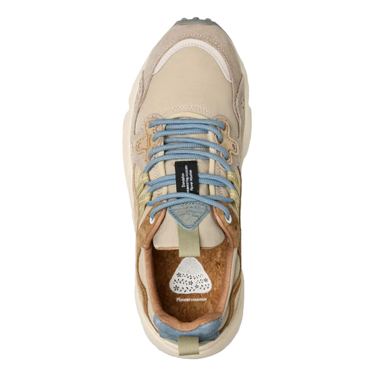 FLOWER MOUNTAIN Sneakers Yamano 3 Unisex Taupe Beige Chiaro 1D53001201781801 TAUPE/LIGHTBEIGE 