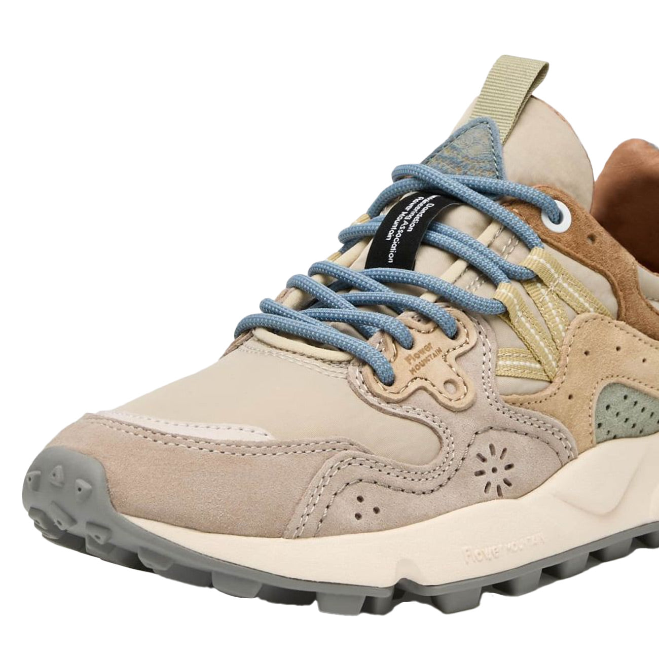 FLOWER MOUNTAIN Sneakers Yamano 3 Unisex Taupe Beige Chiaro 1D53001201781801 TAUPE/LIGHTBEIGE 