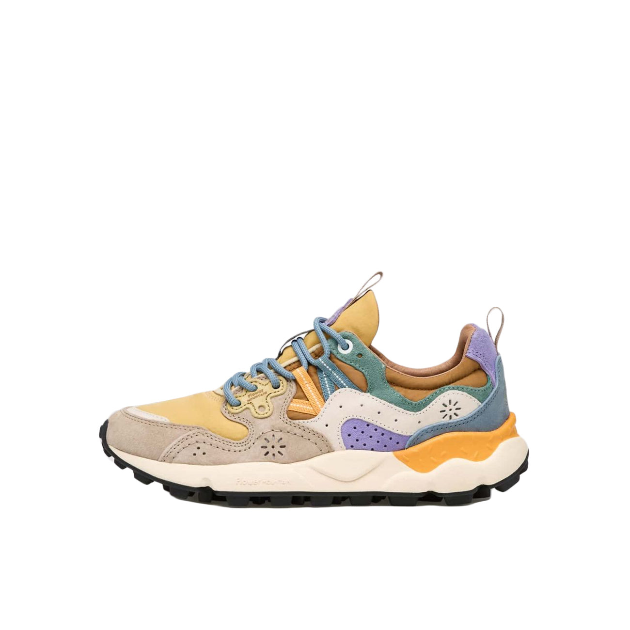 FLOWER MOUNTAIN Sneakers Yamano 3 Unisex Zucca Castagna Chiaro 1M680012017818 LIGHTCHESTNUT/ZUCCA 