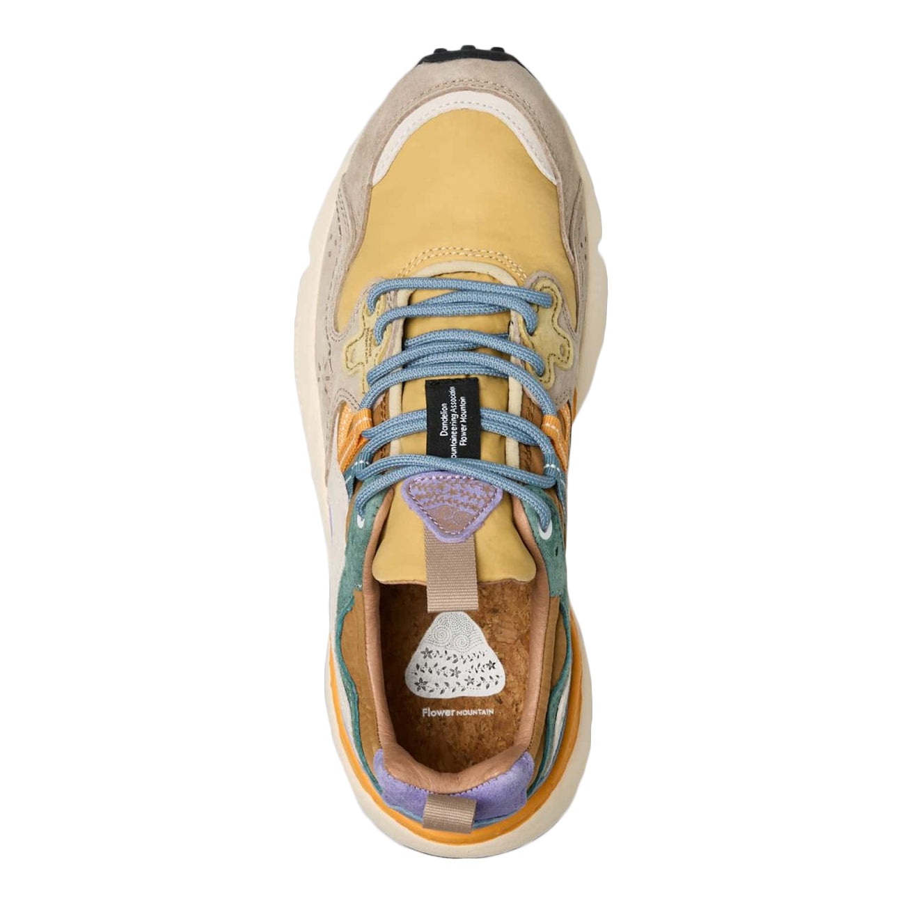 FLOWER MOUNTAIN Sneakers Yamano 3 Unisex Zucca Castagna Chiaro 1M680012017818 LIGHTCHESTNUT/ZUCCA 