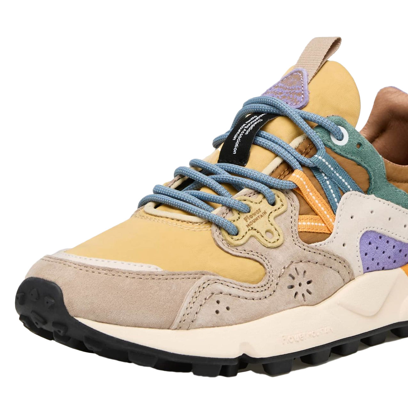 FLOWER MOUNTAIN Sneakers Yamano 3 Unisex Zucca Castagna Chiaro 1M680012017818 LIGHTCHESTNUT/ZUCCA 