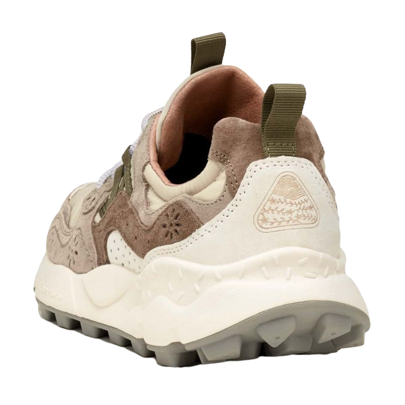 FLOWER MOUNTAIN Sneakers Yamano 3 Unisex Bianco E Beige 1N300012017393 OFF WHITE/BEIGE 