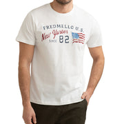 FRED MELLO T-Shirt Girocollo FM25S12TG A0001 BIANCO 