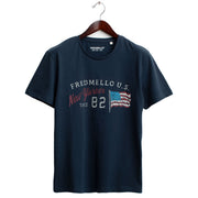 FRED MELLO T-Shirt Girocollo FM25S12TG A0601 BLU 