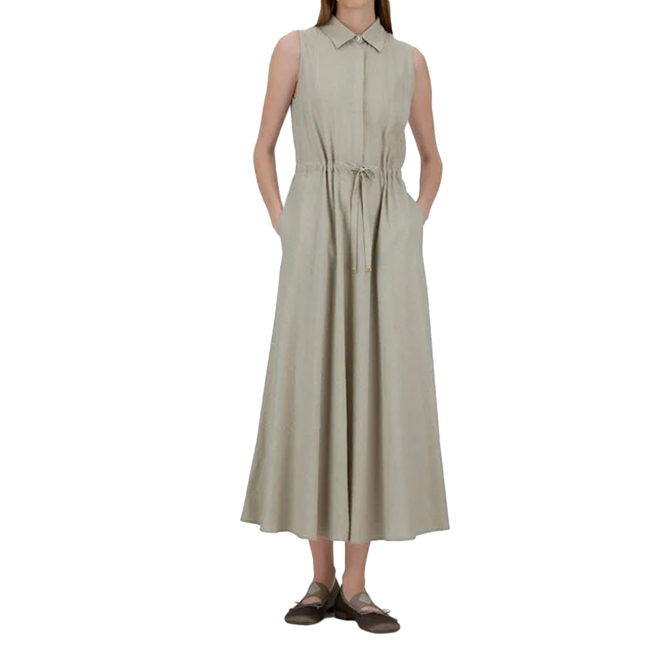 HERNO Abito In Linen Blend AB000028D-12689 1985 CHANTILLY 