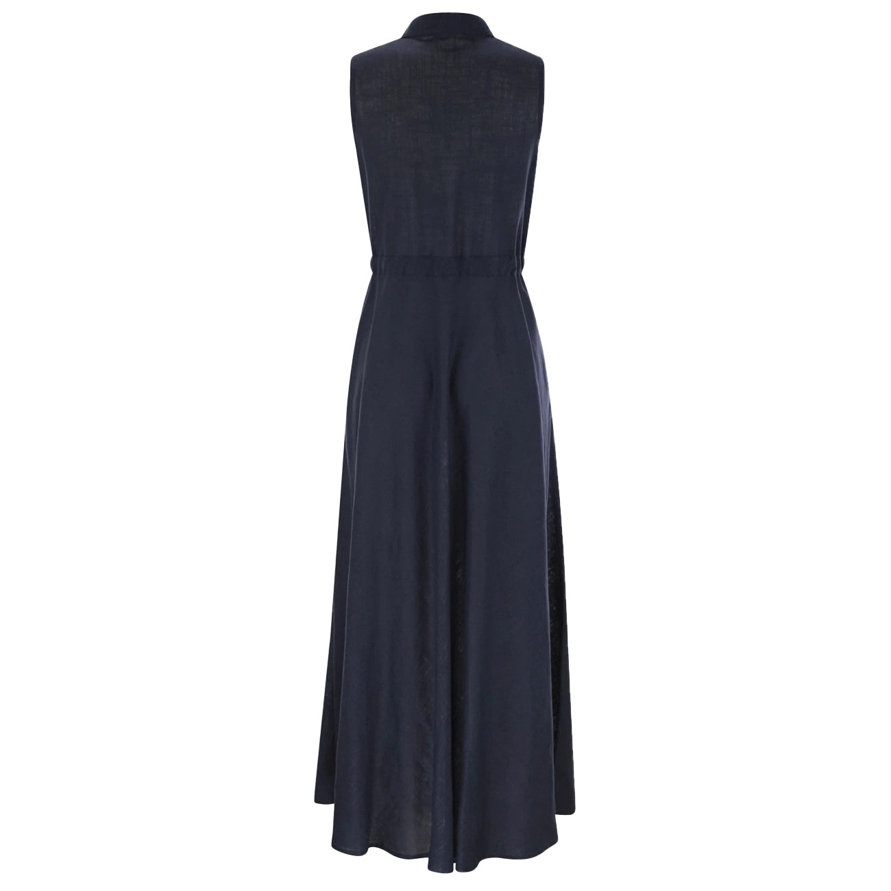 HERNO Abito In Linen Blend AB000028D-12689 9210 BLU/BIANCO 