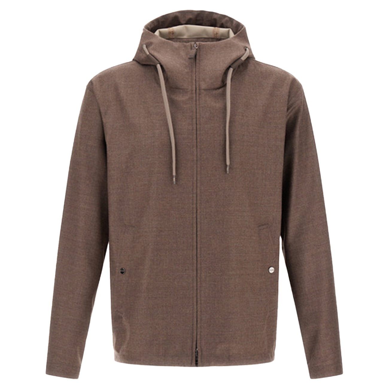 HERNO Giubbotto Dettagli Alcantara GI000454U-33441 2600 TORTORA 