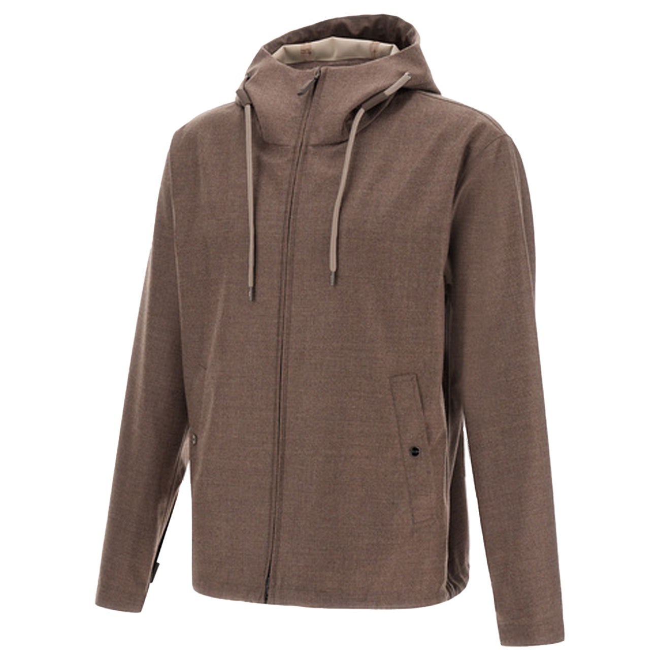 HERNO Giubbotto Dettagli Alcantara GI000454U-33441 2600 TORTORA 