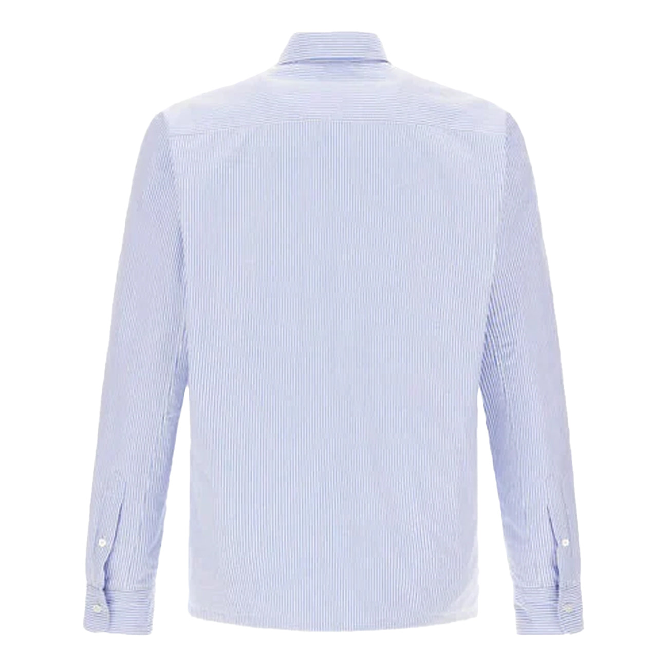 HERNO Shacket In Cotone A Righe GI000512U-13255 9105 AZZURRO 