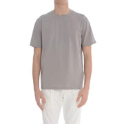 HERNO T-Shirt In Cotone Elasticizzato Superfine JG000174U-52003 9408 GRIGIO 