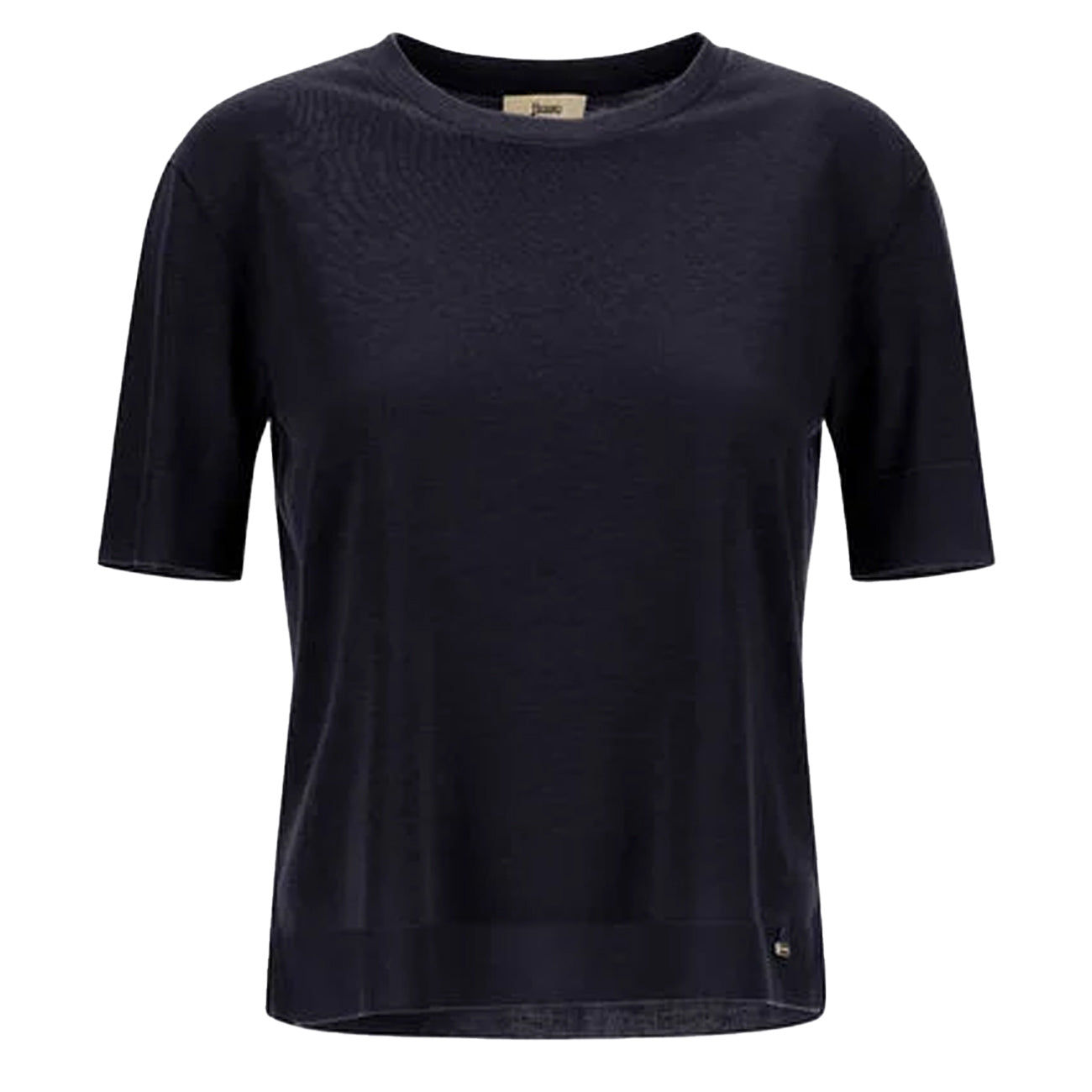 HERNO T-Shirt In Glam Knit Effect JG000223D-52056 9200 BLU 