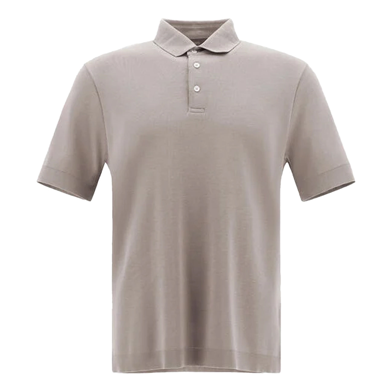 HERNO Polo In Jersey Effetto Maglia JPL00125U-52059 2600 TORTORA 
