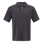 HERNO Polo In Jersey Effetto Maglia JPL00125U-52059 9460 GRIGIO 