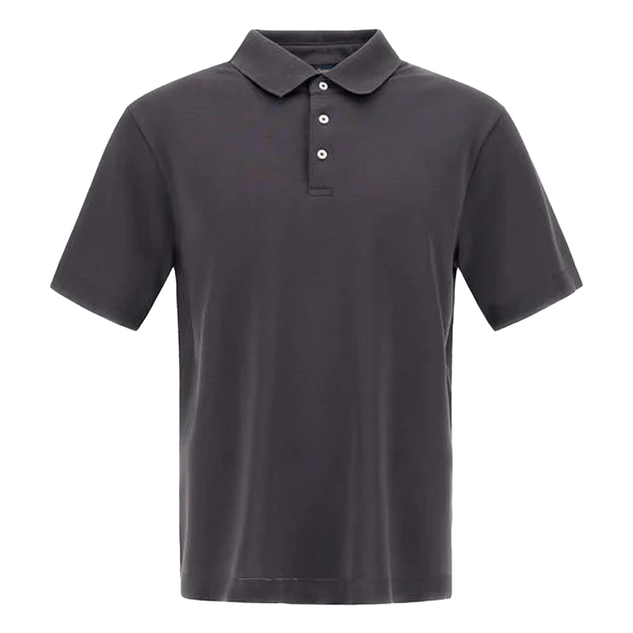HERNO Polo In Jersey Effetto Maglia JPL00125U-52059 9460 GRIGIO 