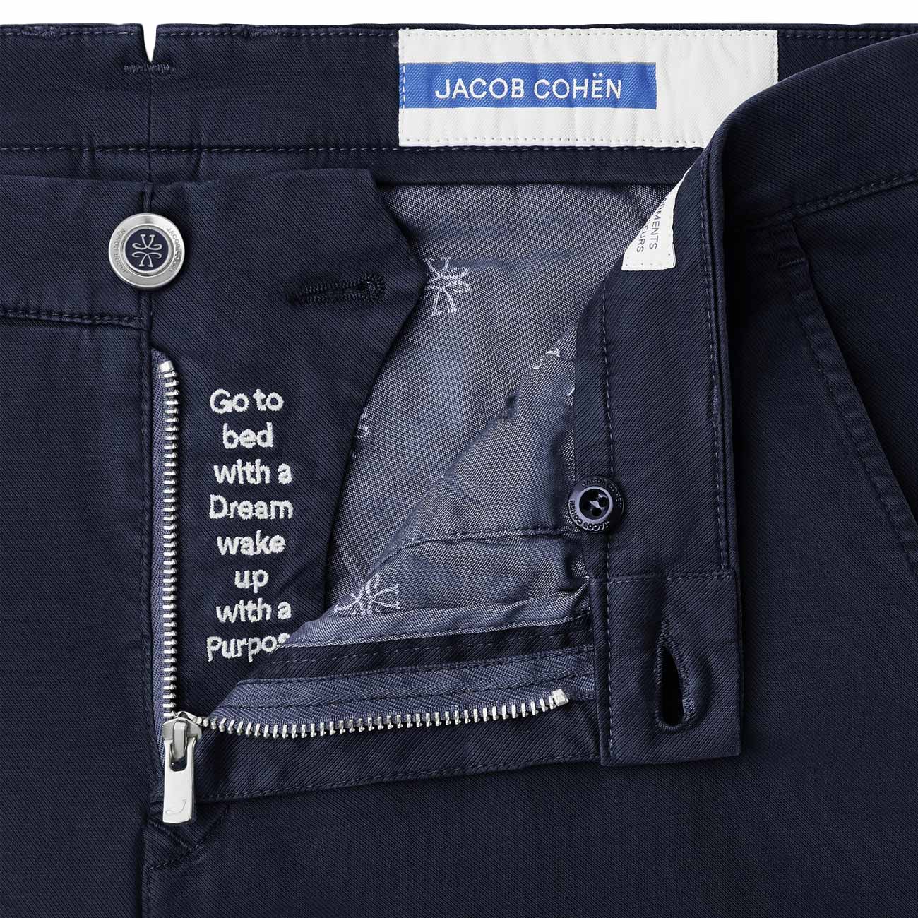 JACOB COHEN Pantalone Ben Slim Fit Uomo Blu Navy JUMP0027003S3756 Y99 NAVY BLUE 