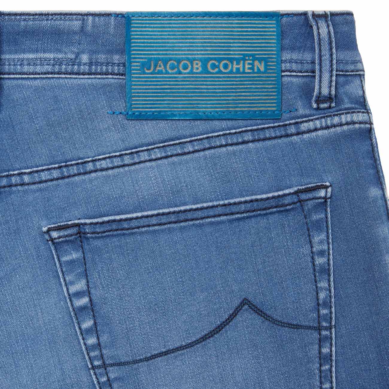JACOB COHEN Jeans Nick Slim Fit Uomo Denim Medio JUMQE006055P3582S1 200D MEDIUM BLUE 