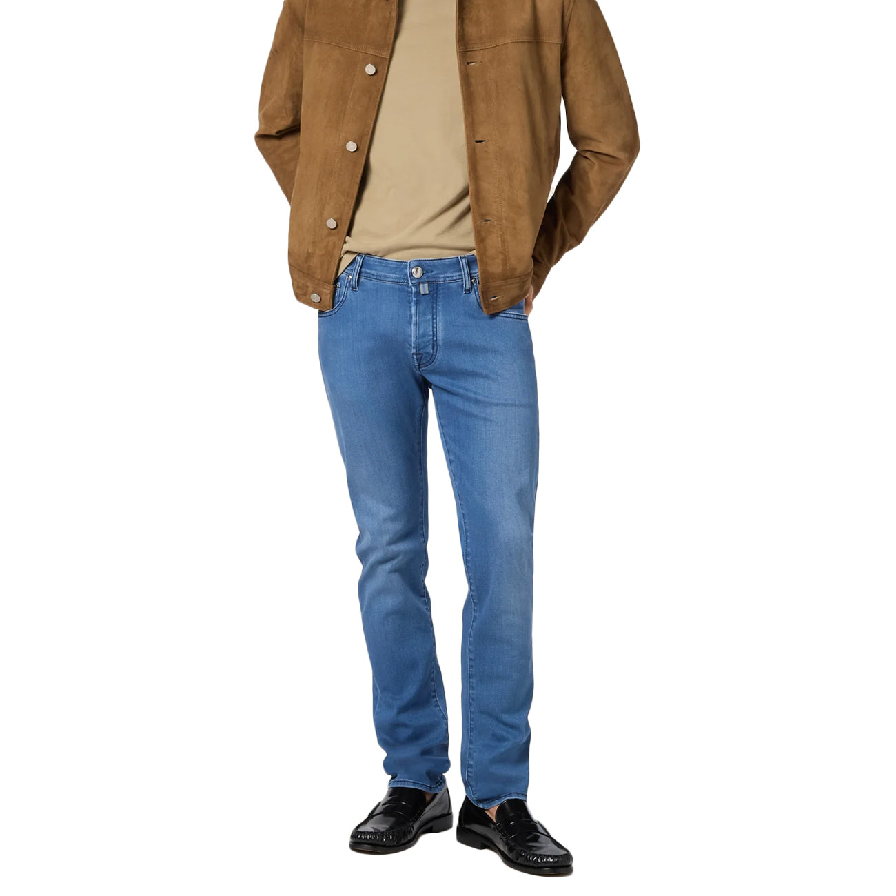 JACOB COHEN Jeans Nick Slim Fit Uomo Denim Medio JUMQE006055P3582S1 200D MEDIUM BLUE 