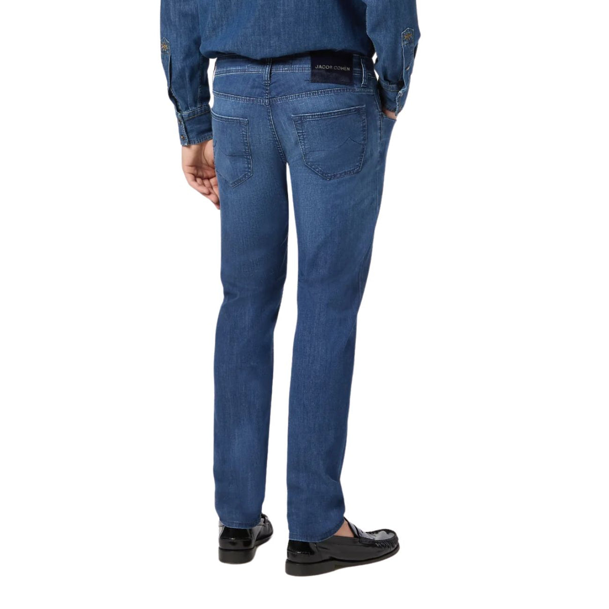 JACOB COHEN Jeans Nick Slim Fit Uomo Blu Scuro JUMQUE007058S3735V1 100D DARK BLUE 