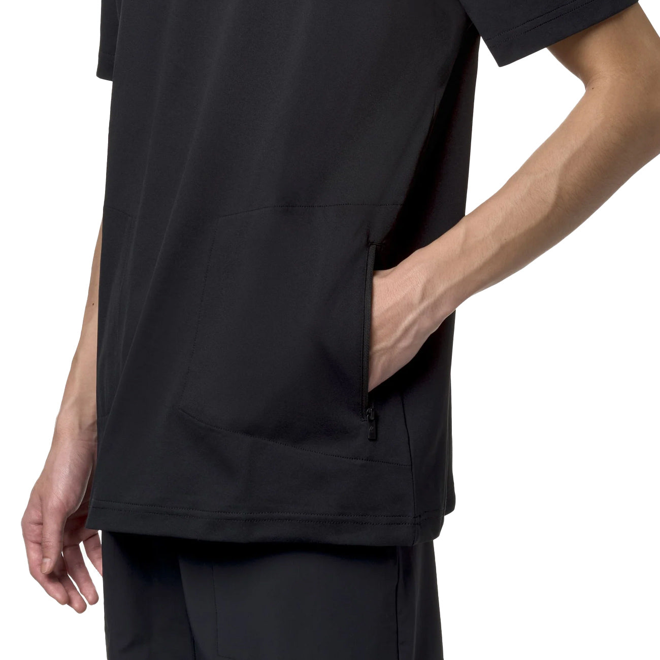 K-WAY T-Shirt Da Viaggio Seril Travel K1141LW USY BLACK PURE 