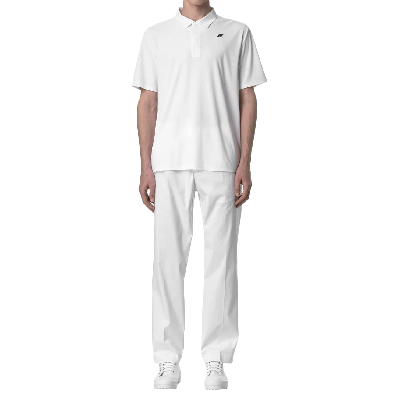 K-WAY Pantalone Da Golf Ralph Twill Tech K21454w UZ9 WHITE BRIGHT 