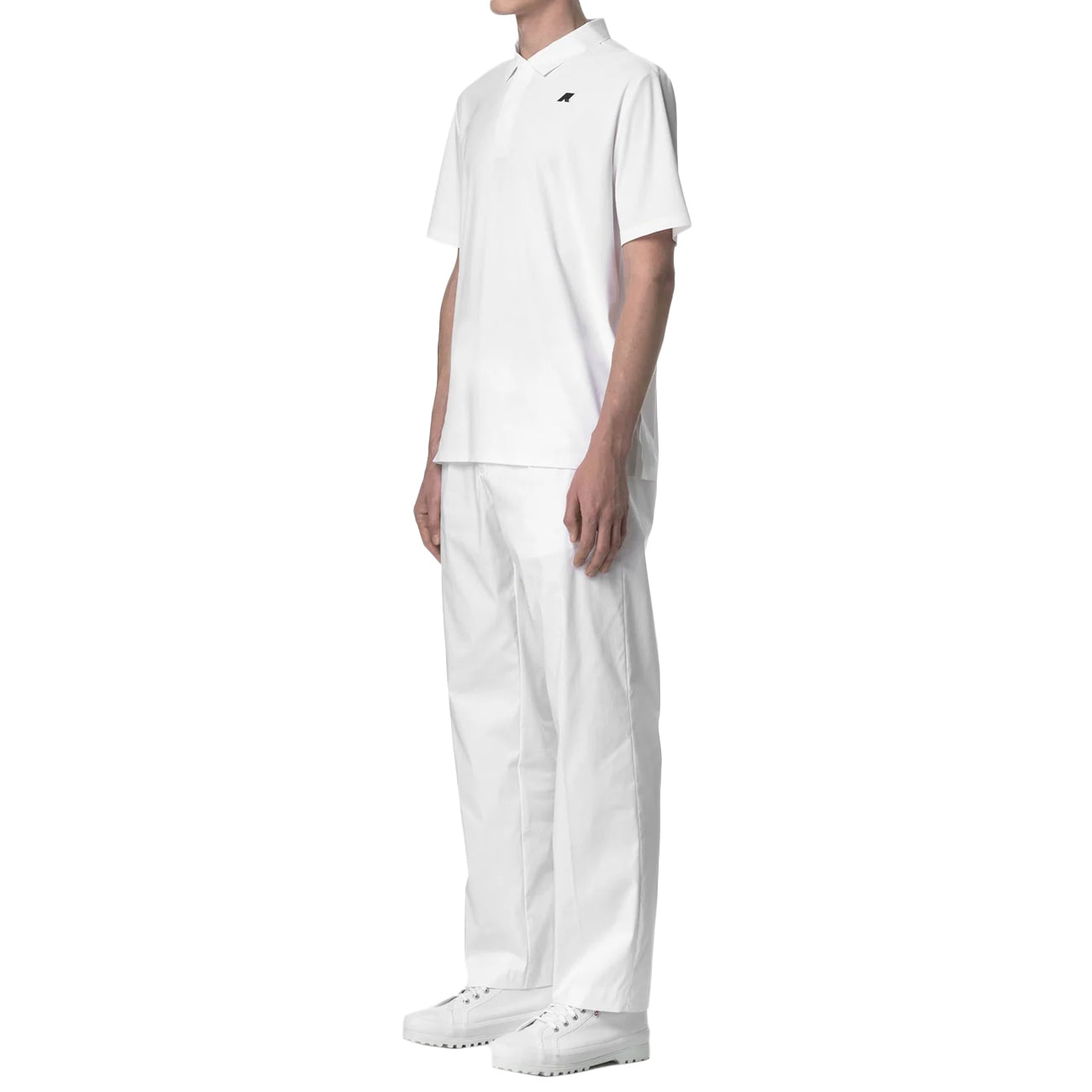 K-WAY Pantalone Da Golf Ralph Twill Tech K21454w UZ9 WHITE BRIGHT 
