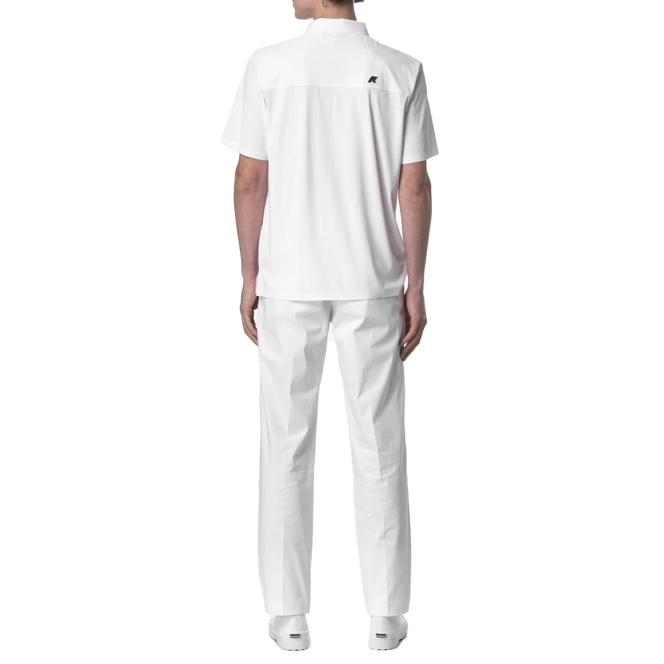 K-WAY Pantalone Da Golf Ralph Twill Tech K21454w UZ9 WHITE BRIGHT 