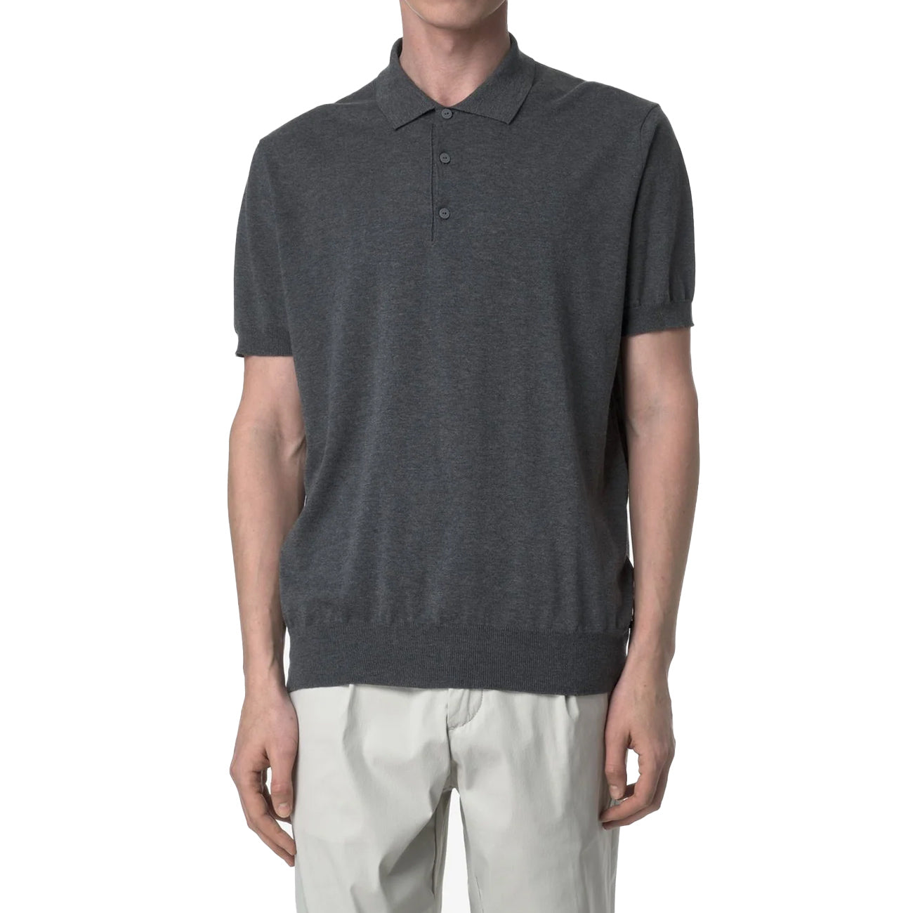 K-WAY Polo Pleyne K4126RW 48M GREY MD 