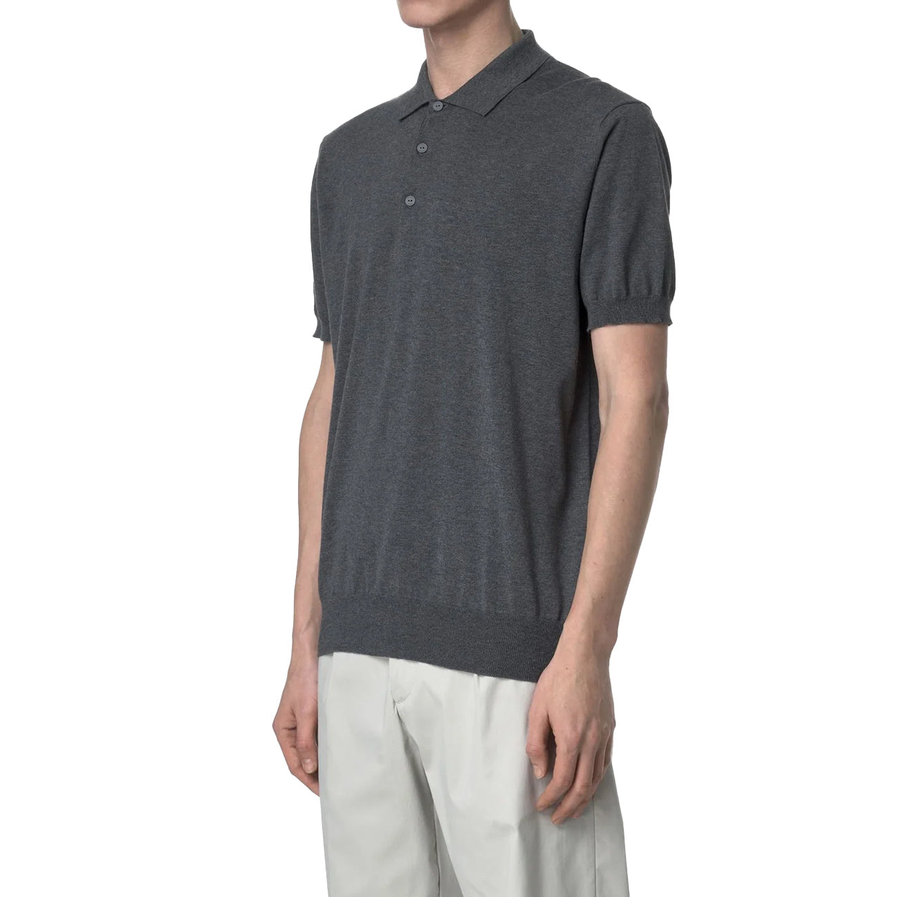 K-WAY Polo Pleyne K4126RW 48M GREY MD 