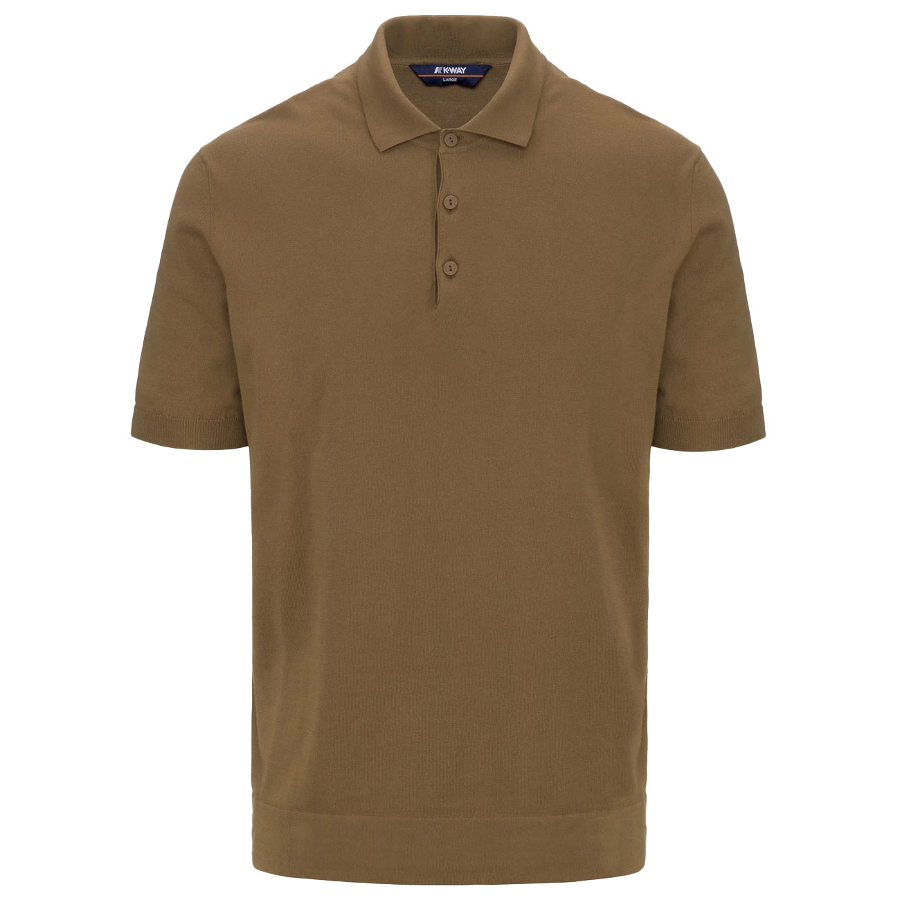 K-WAY Polo Pleyne K4126RW BROWN CORDA 