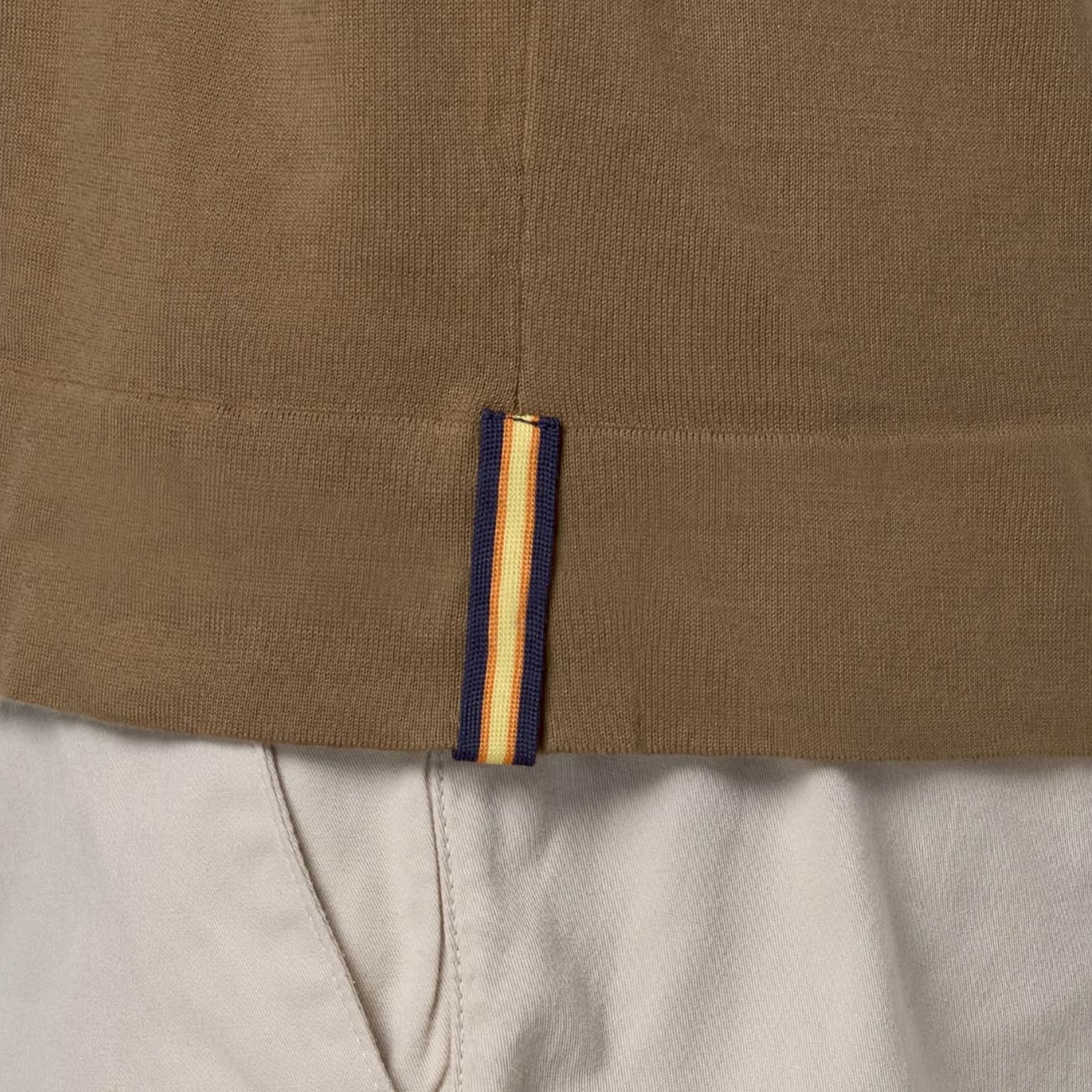 K-WAY Polo Pleyne K4126RW BROWN CORDA 