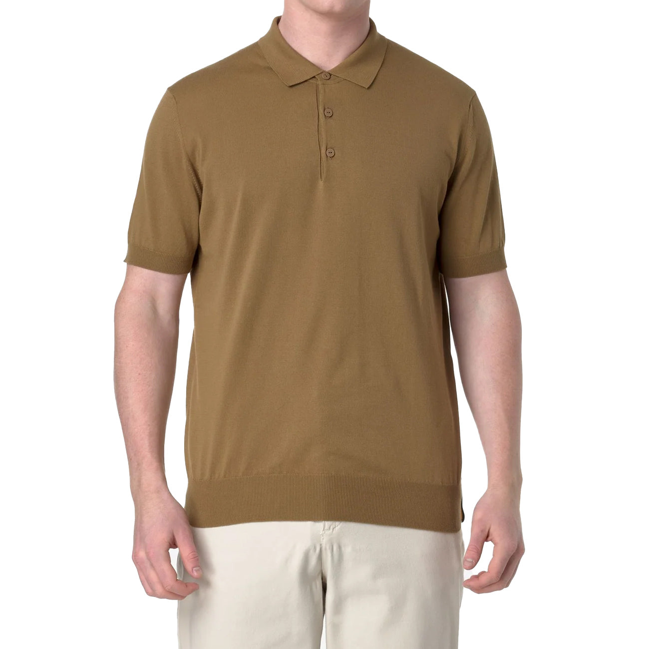 K-WAY Polo Pleyne K4126RW BROWN CORDA 