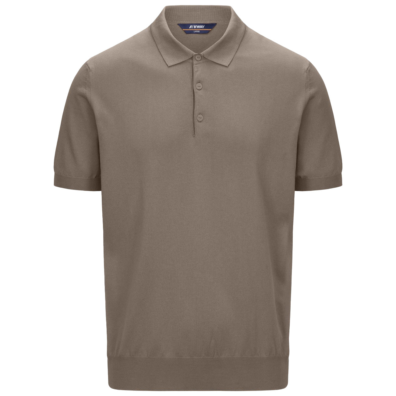 K-WAY Polo Pleyne K4126RW WG9 BEIGE TAUPE 