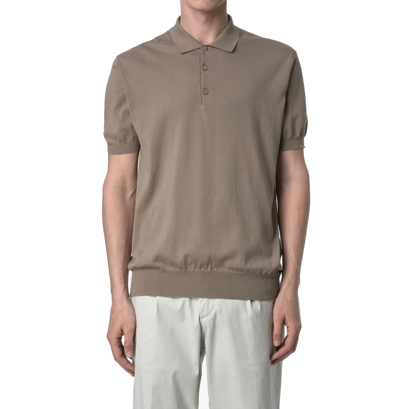 K-WAY Polo Pleyne K4126RW WG9 BEIGE TAUPE 