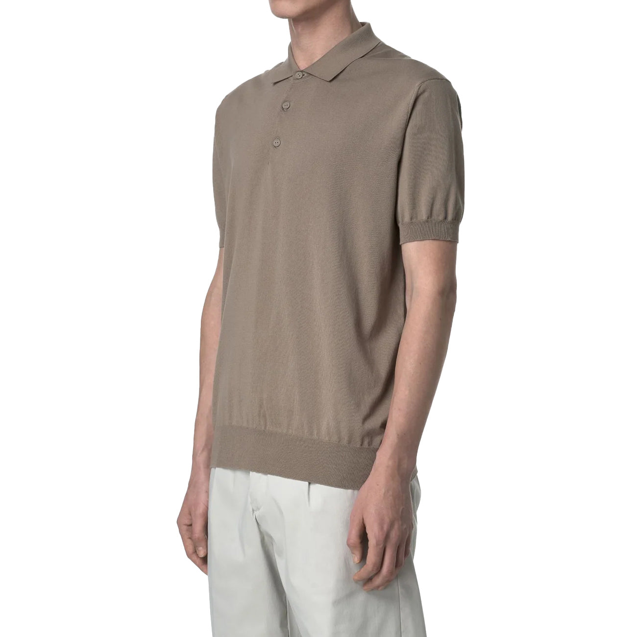 K-WAY Polo Pleyne K4126RW WG9 BEIGE TAUPE 