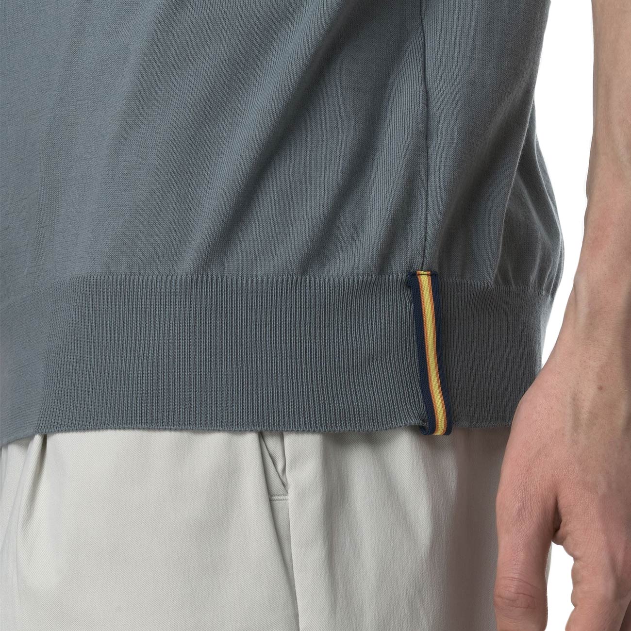 K-WAY Polo Pleyne K4126RW WLY GREY SAGE 