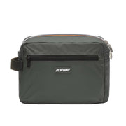 K-WAY Beauty Case Demu Unisex Green Blackish K4127TW WMR GREEN BLACKISH 