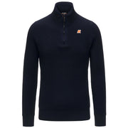 K-WAY Pullover Mezza Zip Finnet K7141LW K89 BLUE DEPTH 