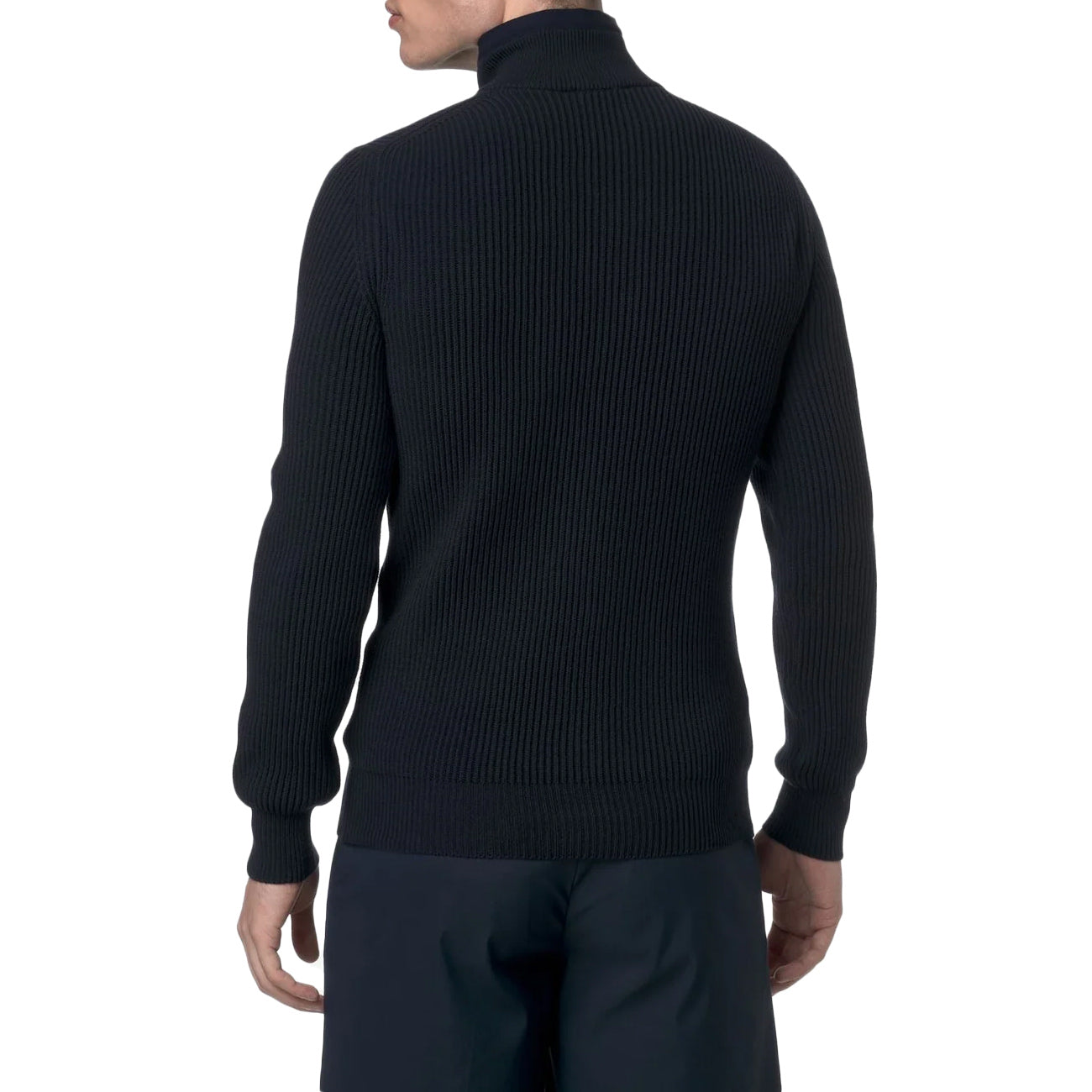 K-WAY Pullover Mezza Zip Finnet K7141LW K89 BLUE DEPTH 