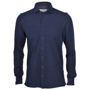 LA FILERIA Camicia In Cotone 60109/79081 598 BLU NAVY 