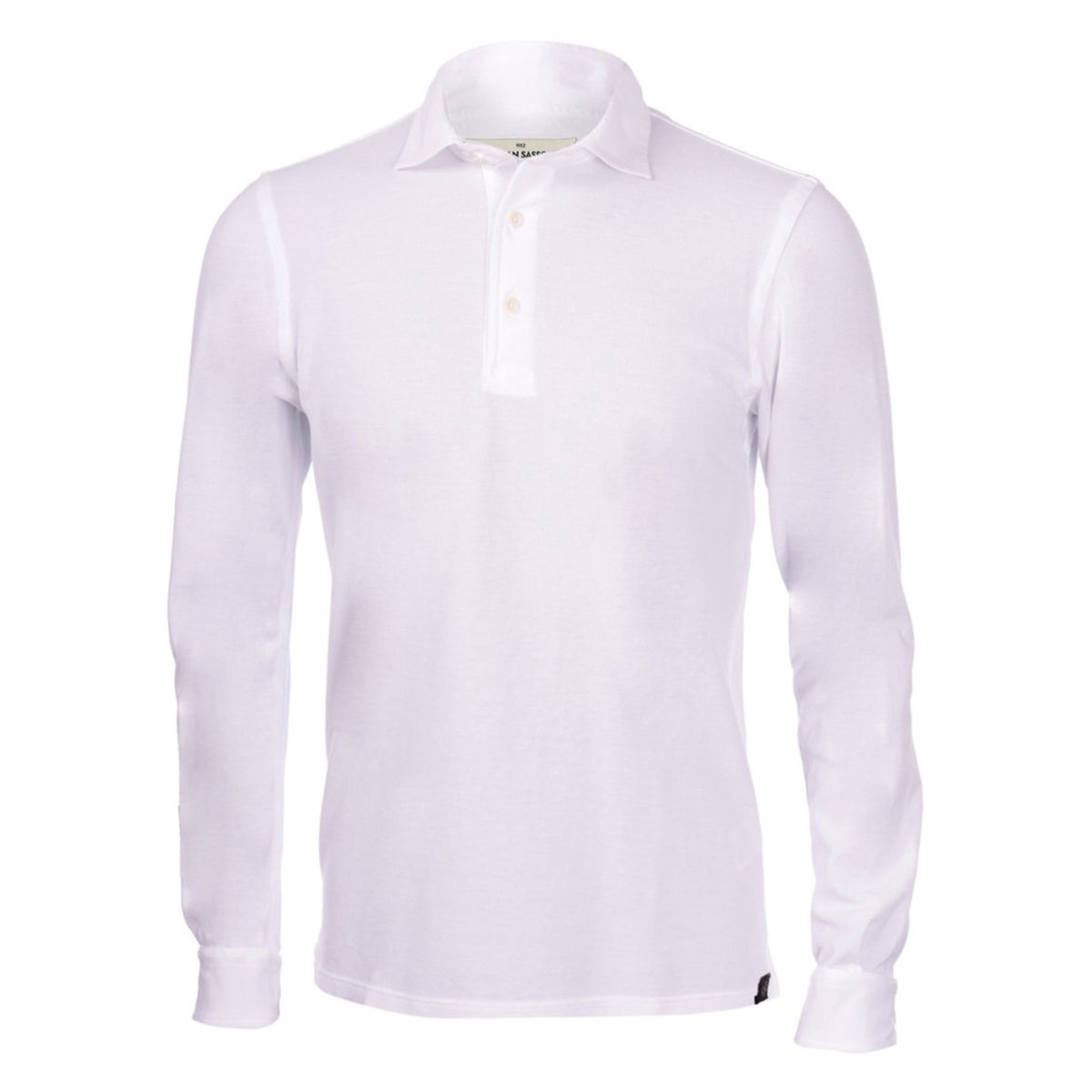 LA FILERIA Polo A Maniche Lunghe Uomo Bianco 60111/79081 001 BIANCO 