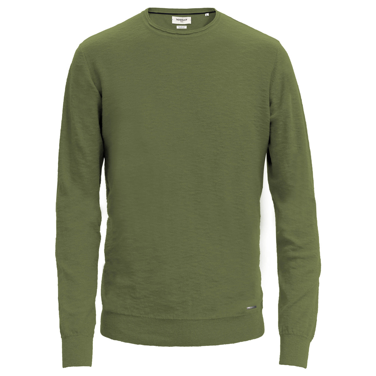 MARKUP Maglia In Cotone Slub MK10006 MILITARE 