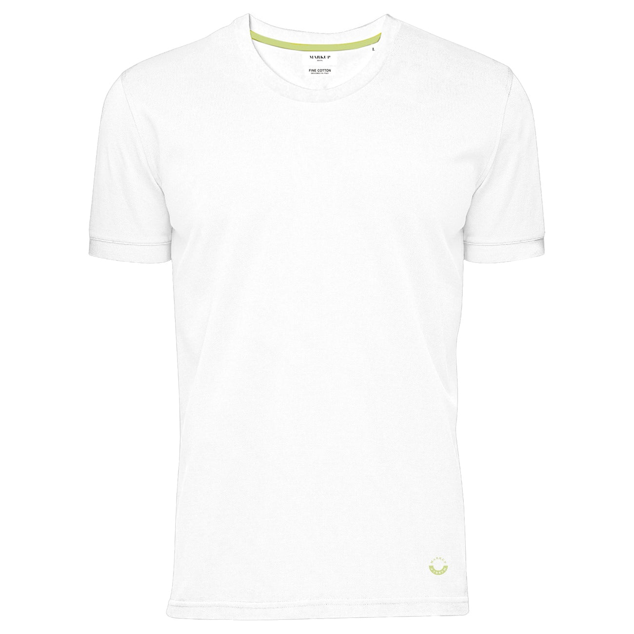 MARKUP T-Shirt Piquet Di Cotone Extrafine MK11004 BIANCO 