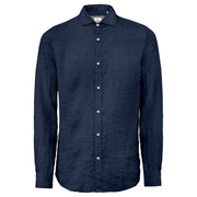 MARKUP Camicia In Lino Uomo Blue MK13003 BLUE 