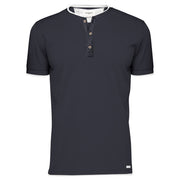 MARKUP T-Shirt Serafino Con Contrasti MK891019 BLUE 