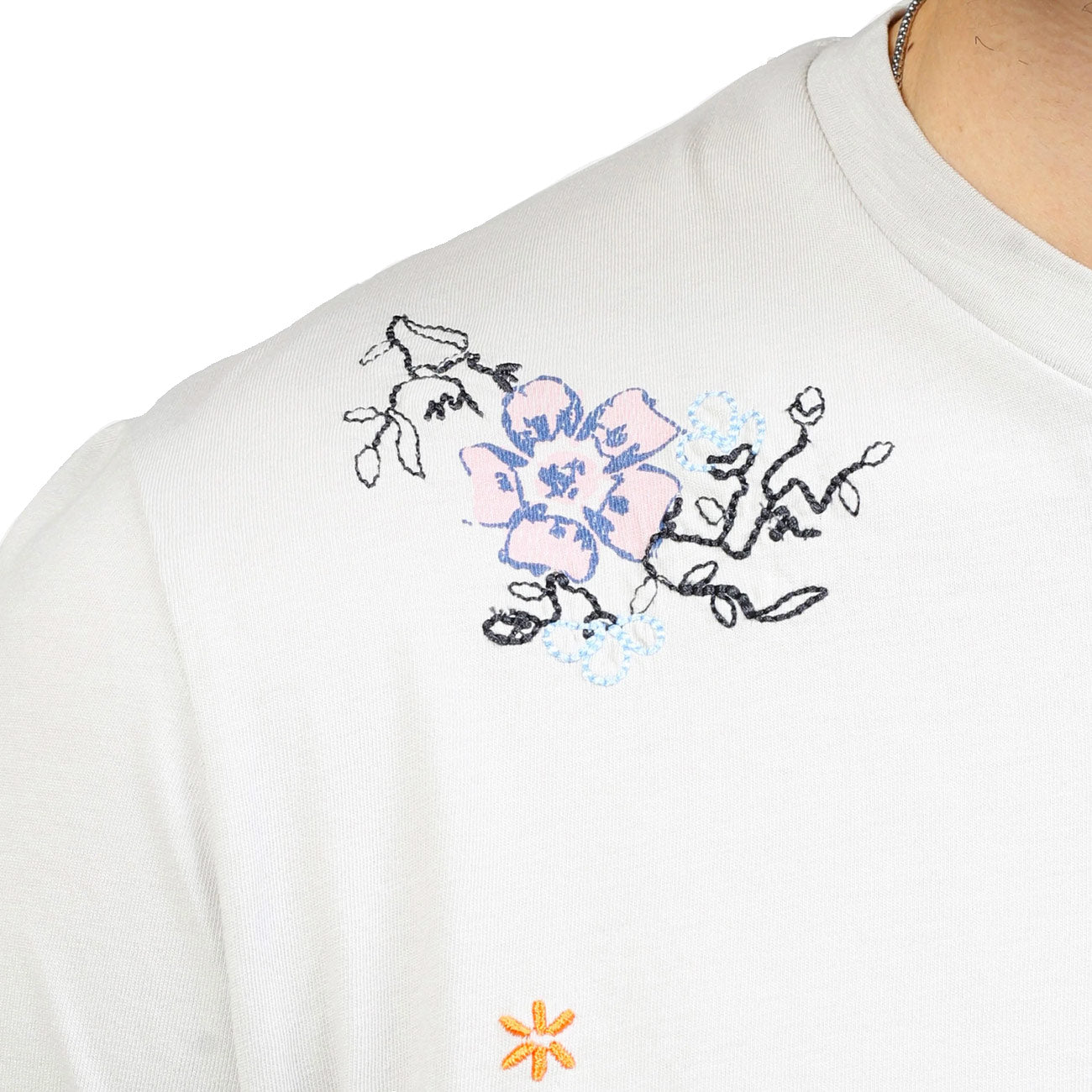 MARKUP T-Shirt Girocollo Manica Corta Jersey Tinto Capo MK891052 PERLA 