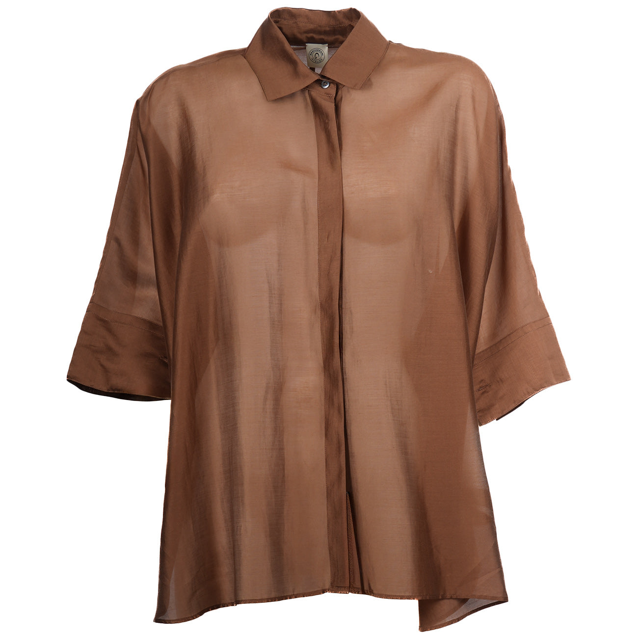 MASCHERONI Camicia Con Manica Larga 2785 CIOCCO 