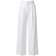 MASCHERONI Pantalone A Gamba Larga Con Pinces 2974 OTTICO 