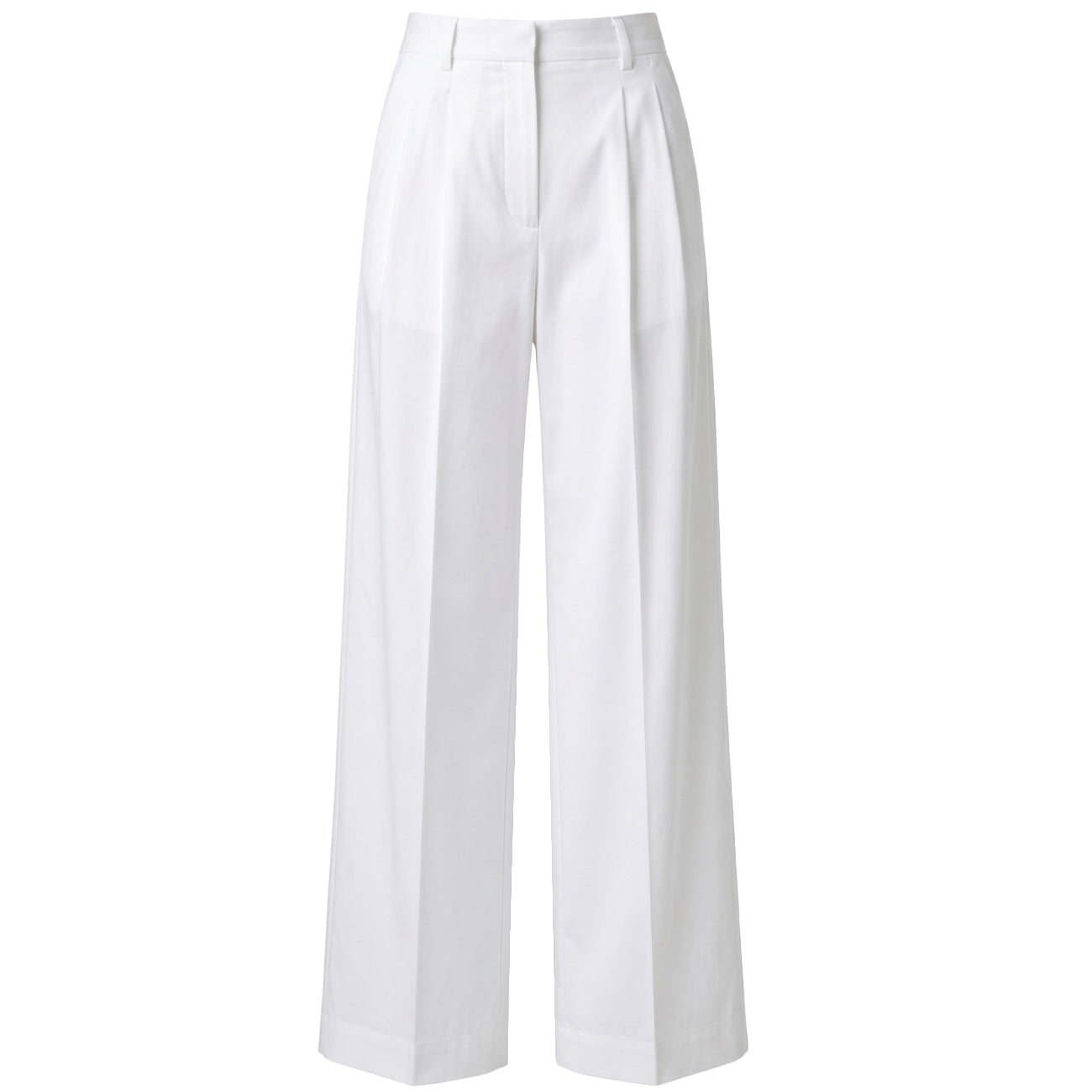 MASCHERONI Pantalone A Gamba Larga Con Pinces 2974 OTTICO 