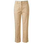 MASCHERONI Pantalone Con Risvolto In Polipene 4276 SABBIA 